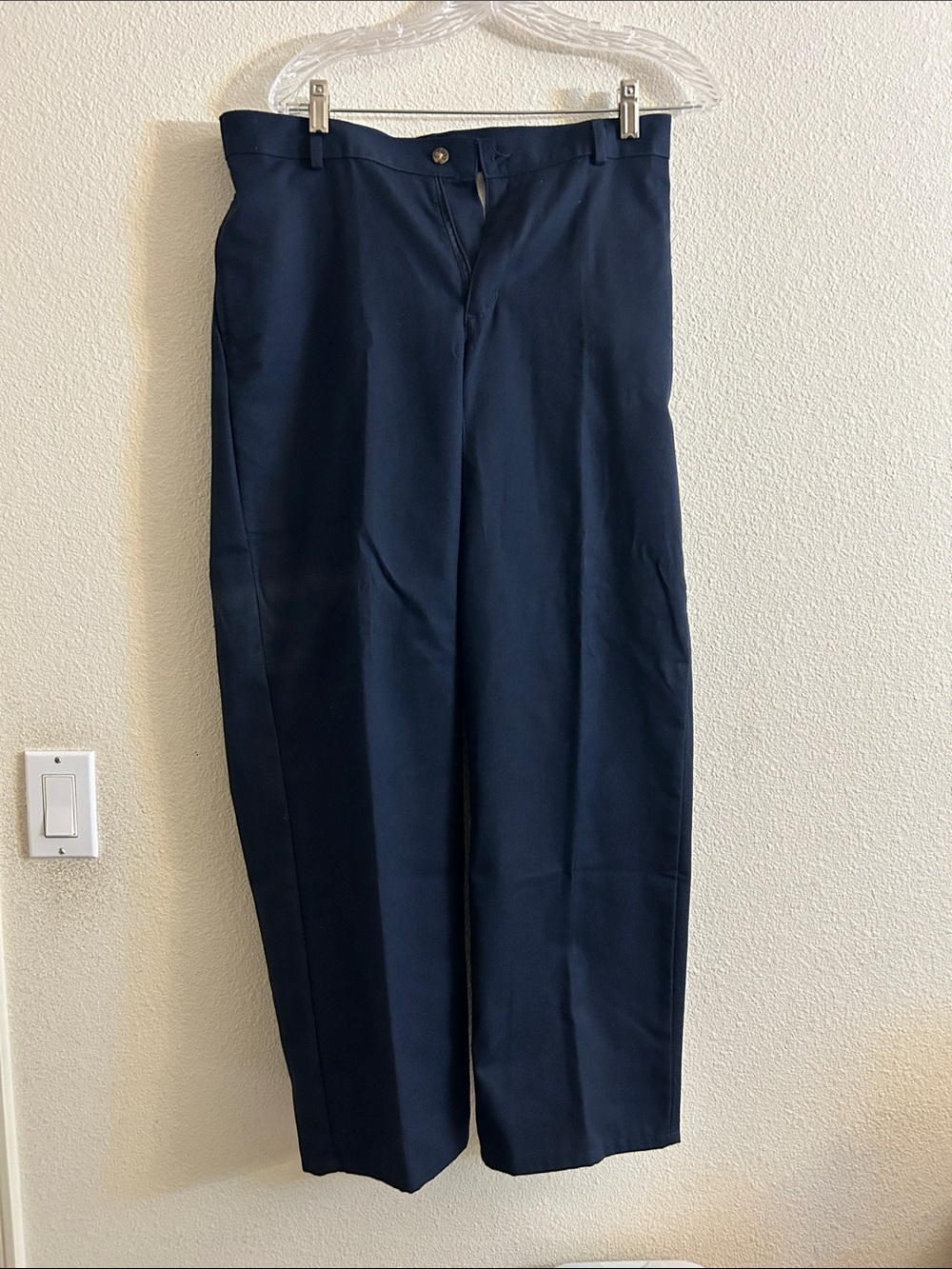 Dockers Men's Dark Navy Dress Trousers